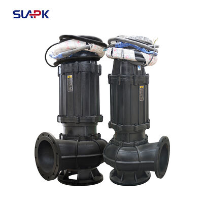 High-Efficiency Submersible Sewage Pump, 220m³/h Flow Municipal Engineering Detailed Installation Manual