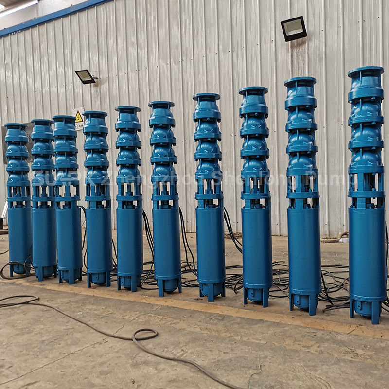 300QJ150-450/13 Máy bơm chìm giếng sâu với đầu 450m 150 m3/h Dòng chảy và thiết kế ly tâm đa giai đoạn