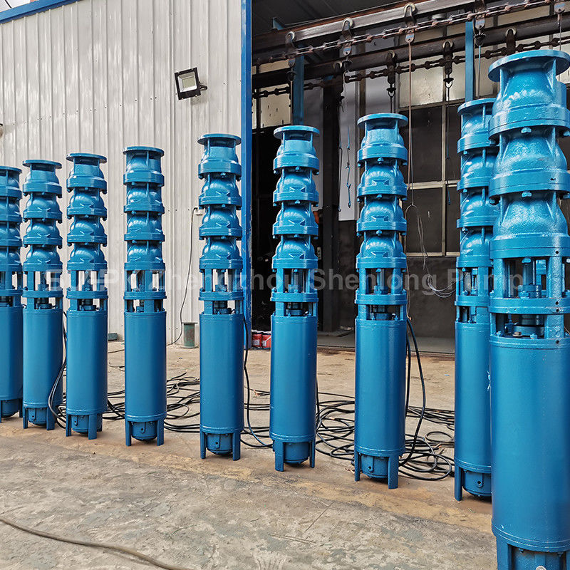 300QJ150-450/13 Máy bơm chìm giếng sâu với đầu 450m 150 m3/h Dòng chảy và thiết kế ly tâm đa giai đoạn