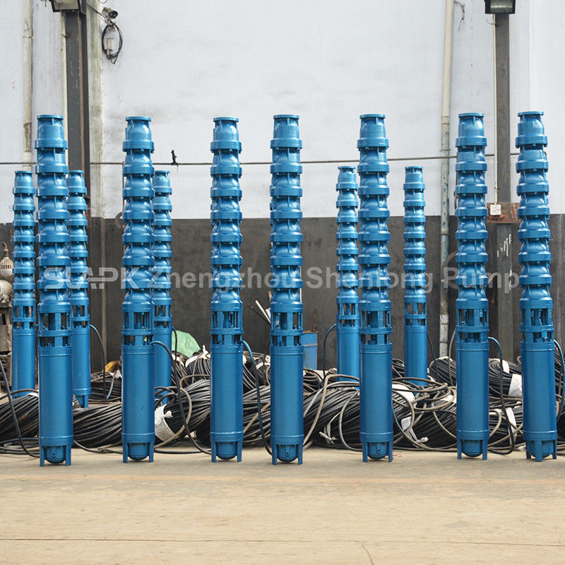 22kW Cast Iron Multistage Submersible Deep Well Pump để chiết xuất nước dòng chảy cao