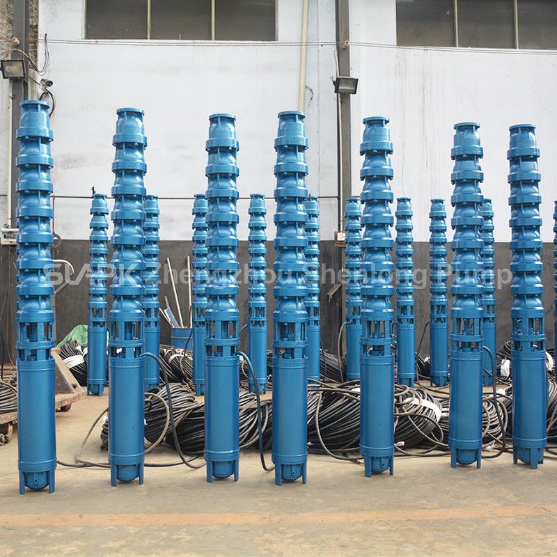 22kW Cast Iron Multistage Submersible Deep Well Pump để chiết xuất nước dòng chảy cao