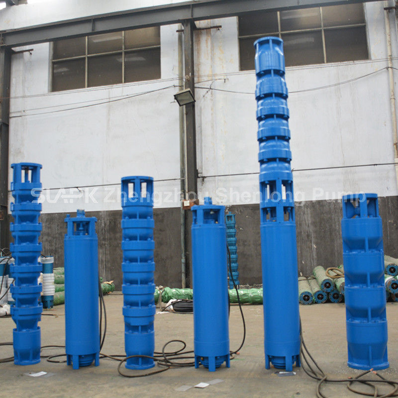 22kW Cast Iron Multistage Submersible Deep Well Pump để chiết xuất nước dòng chảy cao