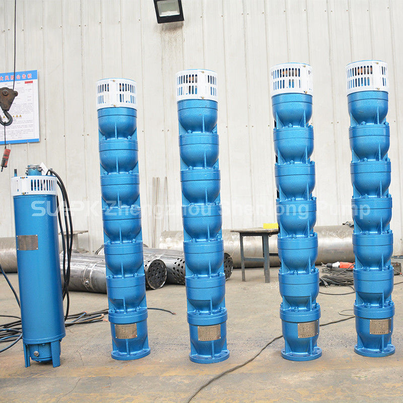 22kW Cast Iron Multistage Submersible Deep Well Pump để chiết xuất nước dòng chảy cao