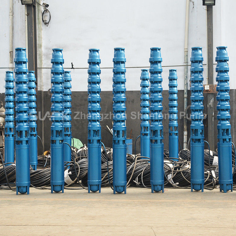 Bơm chìm lưu lượng lớn 600 m³/h với động cơ 75kW và cánh quạt SS304