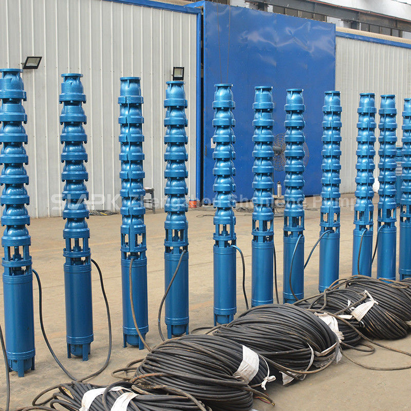 Bơm chìm lưu lượng lớn 600 m³/h với động cơ 75kW và cánh quạt SS304