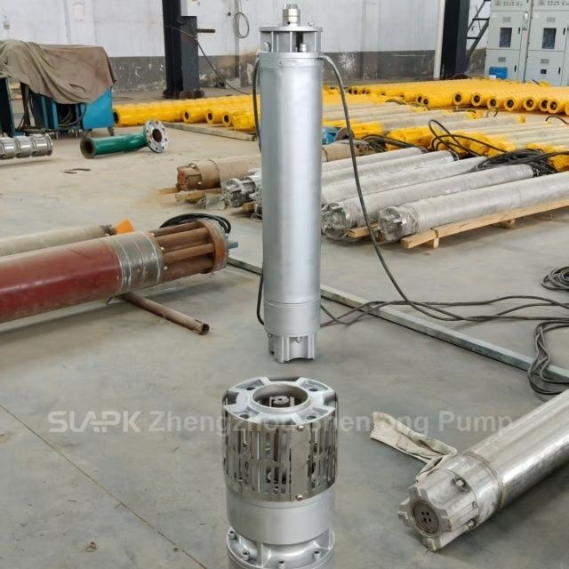 125kw 400m3/h 67m đầu thép không gỉ bơm nước chìm bơm giếng sâu bán nóng