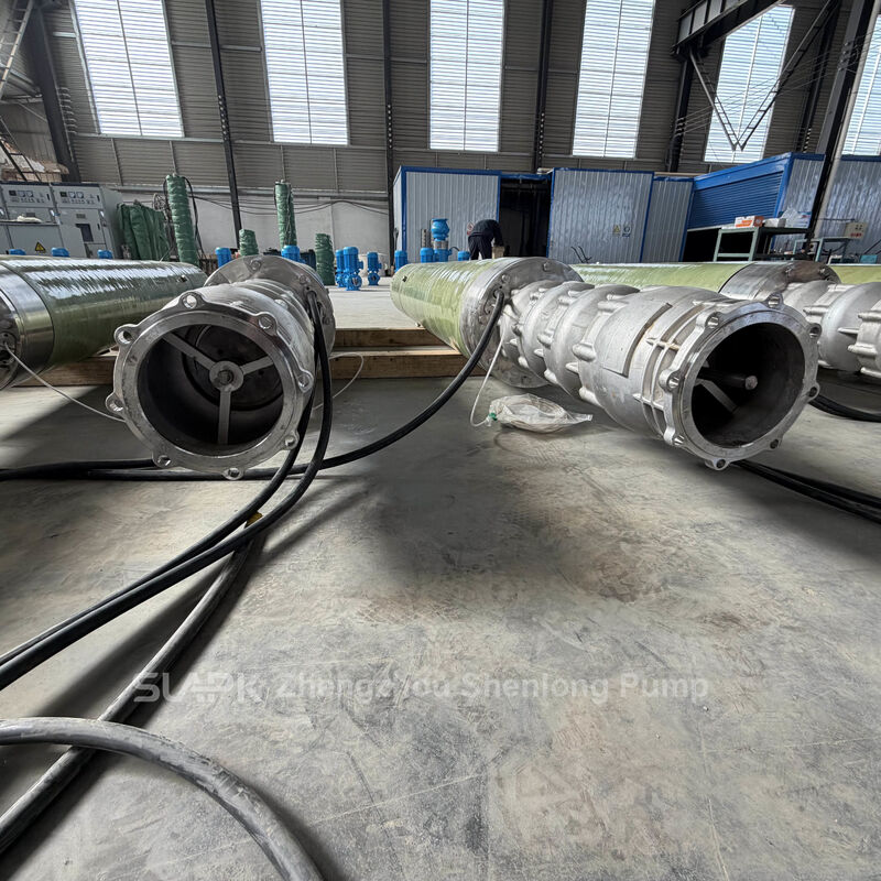 Tỷ lệ dòng chảy 5m3h đến 2500m3h Máy bơm nước chìm điện ba pha phù hợp cho các ứng dụng chuyển nước công nghiệp