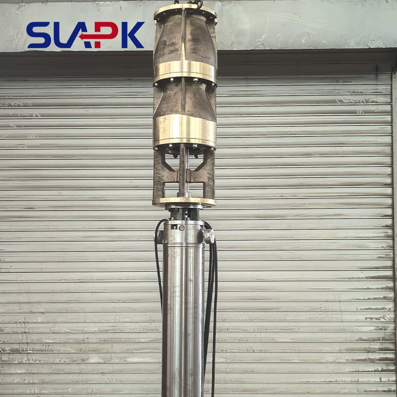 Máy bơm chìm bằng đồng thiếc hiệu suất cao: 400QJH500-20-45KW cho điều kiện làm việc đòi hỏi khắt khe