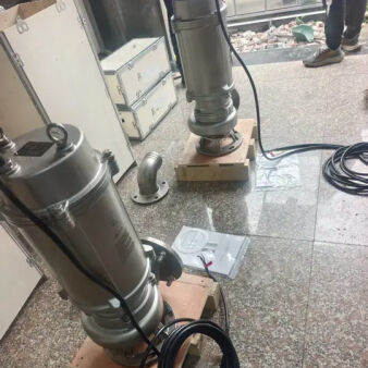 Máy bơm nước thải chìm bằng thép không gỉ 100WQP100-15-7.5KW | Máy bơm nước thải chống ăn mòn và không tắc nghẽn