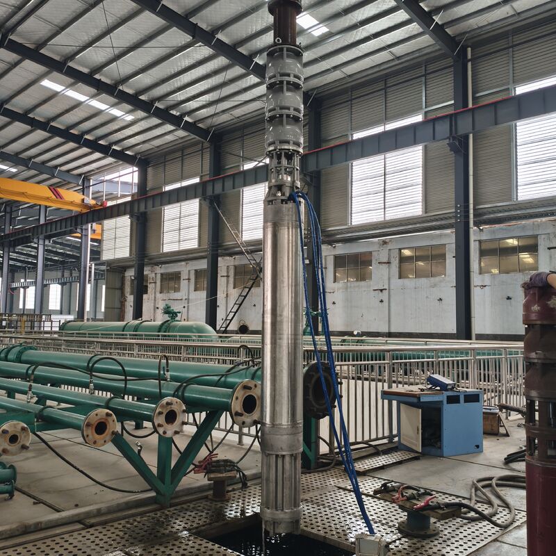 300QJH400-80/2-150KW Thép không gỉ Bơm chìm sâu chống ăn mòn Giải pháp cung cấp nước cho các nền tảng ngoài khơi