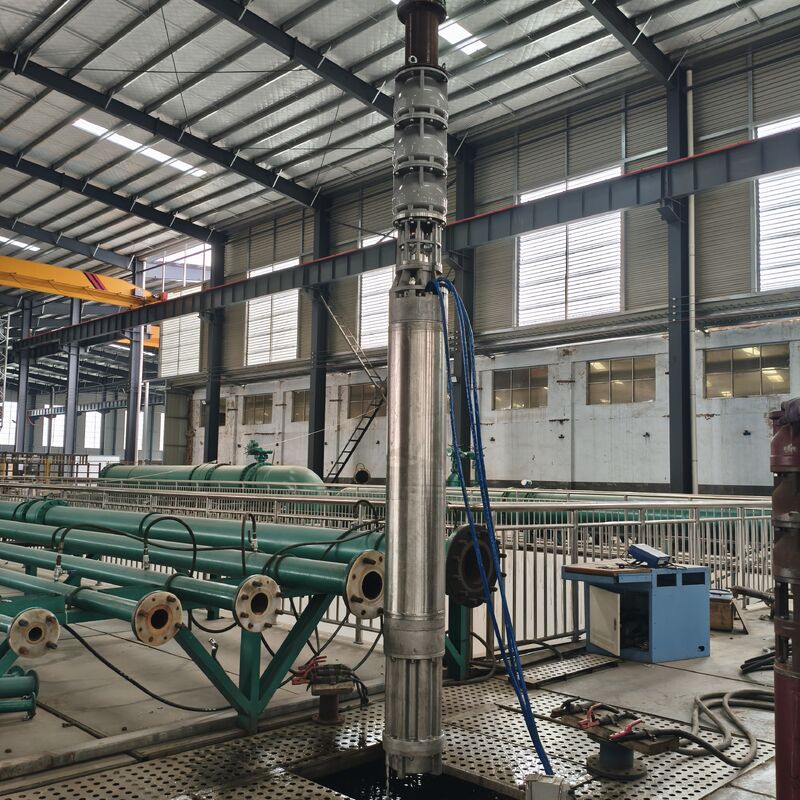 300QJH400-80/2-150KW Thép không gỉ Bơm chìm sâu chống ăn mòn Giải pháp cung cấp nước cho các nền tảng ngoài khơi