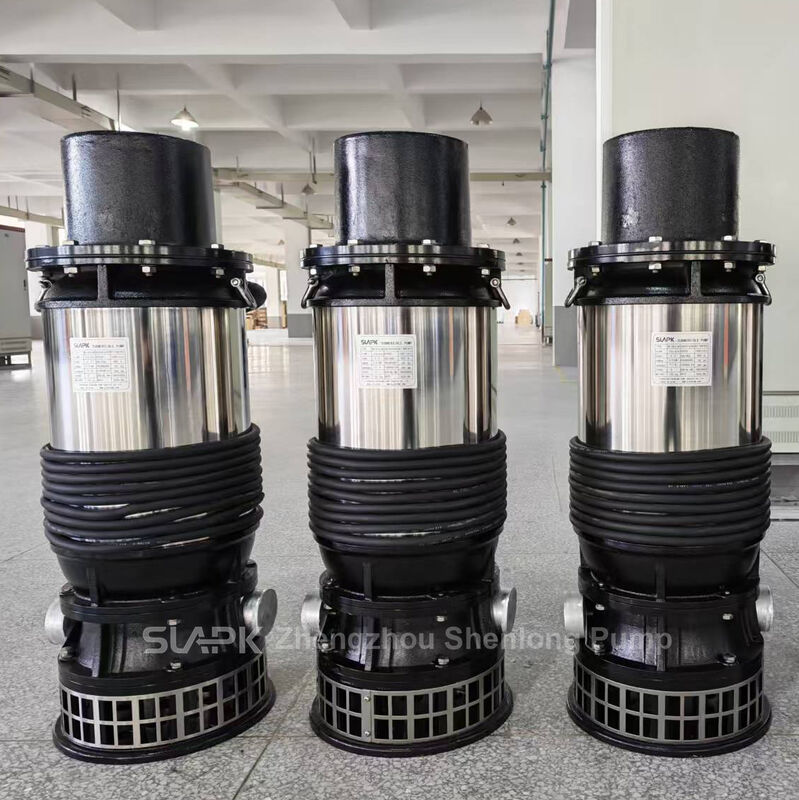 Máy bơm thoát nước dòng chảy cao di động 510 m3/h với đường thoát đường kính lớn DN150-DN300mm cho nuôi trồng thủy sản và tưới tiêu