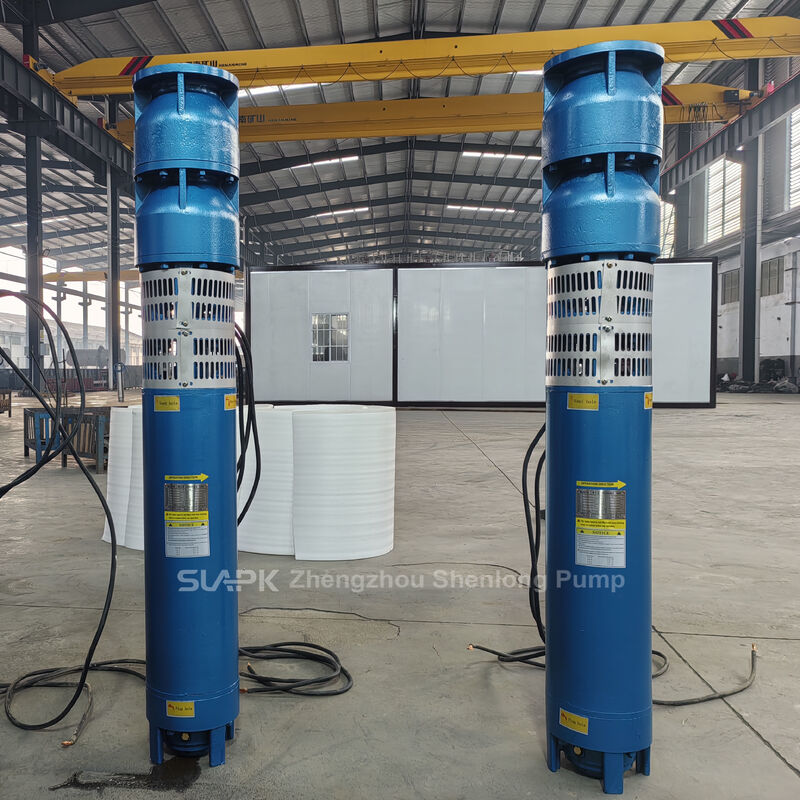 Máy bơm chìm giếng sâu 22kW với máy đẩy SS304 và tốc độ dòng chảy 160 m3/h để chiết xuất nước khoan
