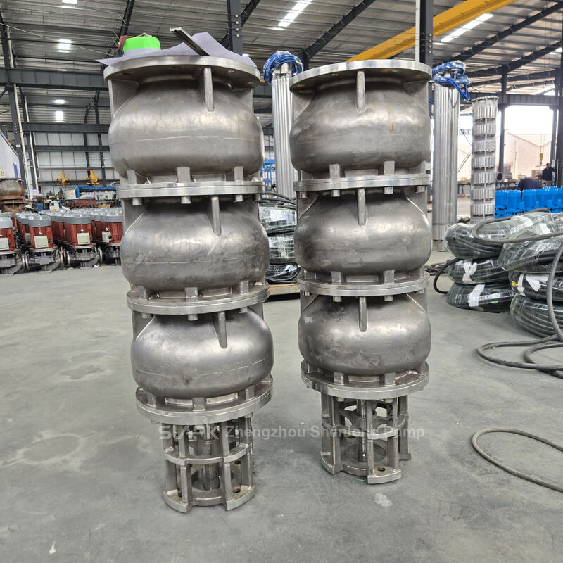 Máy bơm chìm thép không gỉ với chuyển nước đầu cao và các thông số điện tùy chỉnh cho các ứng dụng biển