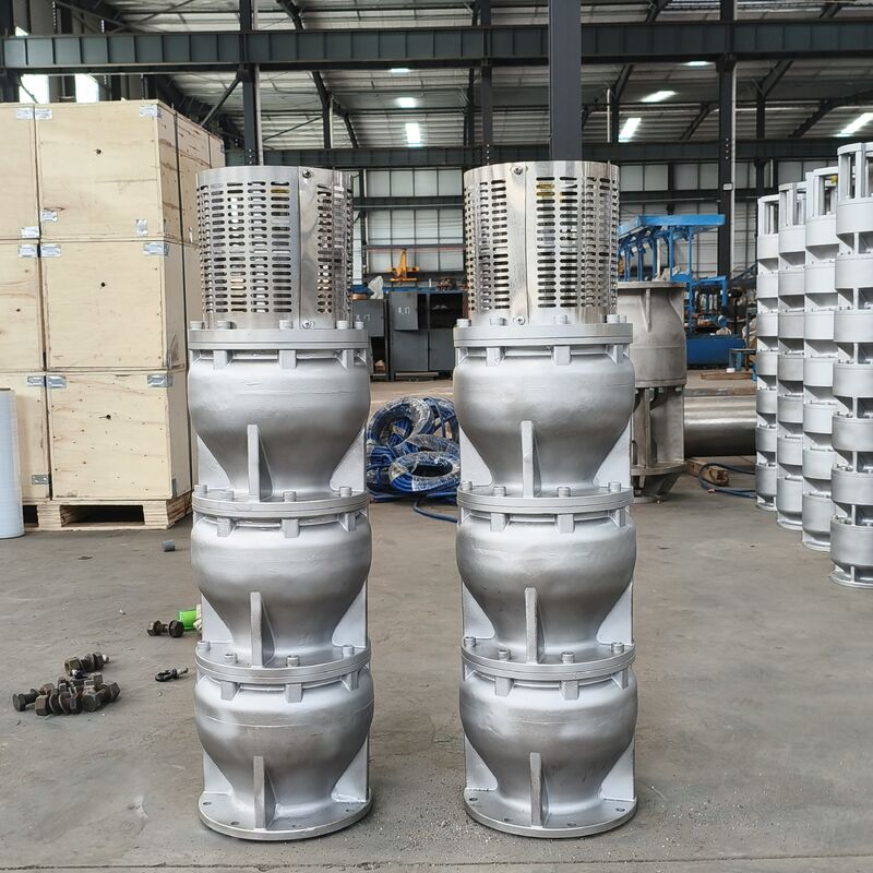 525 m3/h Dòng chảy 350 m Đầu 1000 kW Sức mạnh Thép không gỉ Máy bơm nước biển chìm sâu