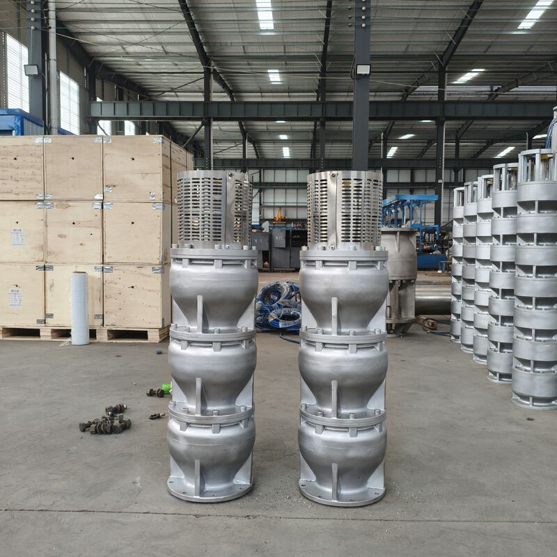 525 m3/h Dòng chảy 350 m Đầu 1000 kW Sức mạnh Thép không gỉ Máy bơm nước biển chìm sâu