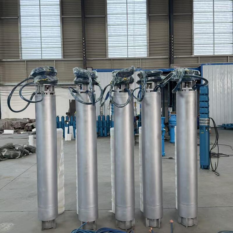 Bơm chìm nước biển bằng thép không gỉ 75KW với lưu lượng 300 m3/h cho ứng dụng giếng sâu