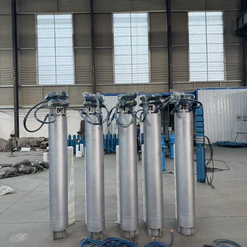 Bơm chìm nước biển bằng thép không gỉ 75KW với lưu lượng 300 m3/h cho ứng dụng giếng sâu