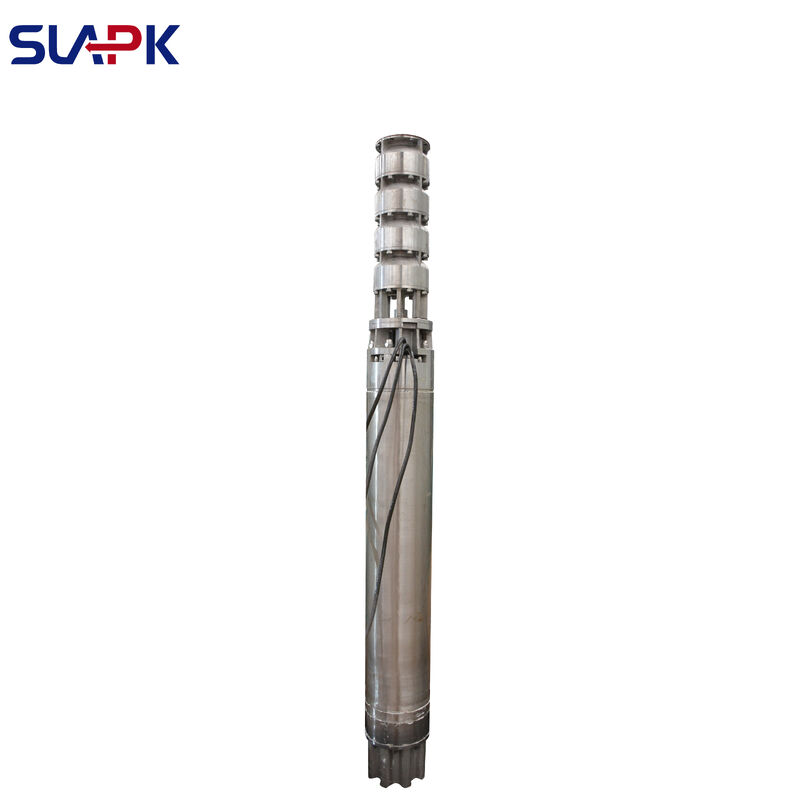Máy bơm giếng chìm thép không gỉ 55KW với dòng chảy 40 m3/h cho các ứng dụng giếng sâu