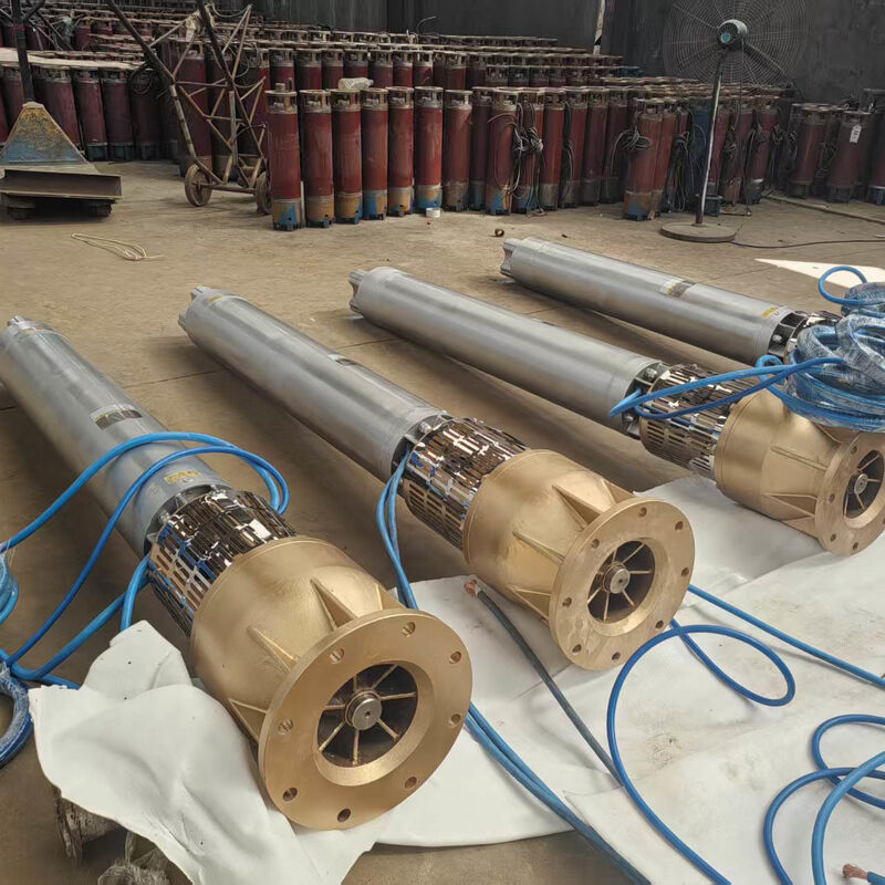 Máy bơm giếng chìm thép không gỉ 55KW với dòng chảy 40 m3/h cho các ứng dụng giếng sâu