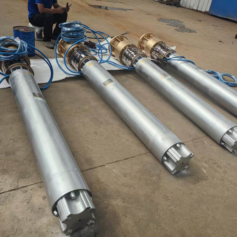 Máy bơm giếng chìm thép không gỉ 55KW với dòng chảy 40 m3/h cho các ứng dụng giếng sâu