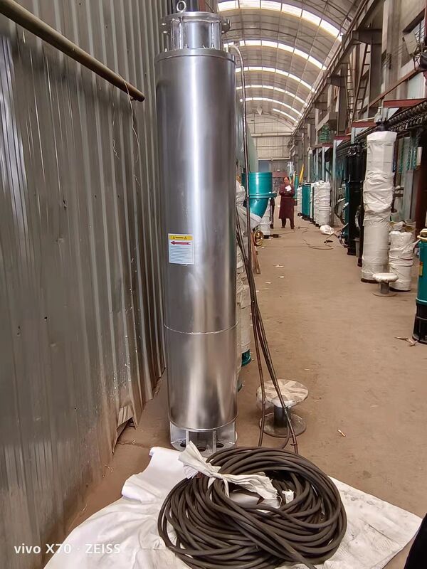 WQD450-35-75KW Bơm chìm nước thải đa tầng hút đáy với lưu lượng 450 m³/h và cột áp 35 m