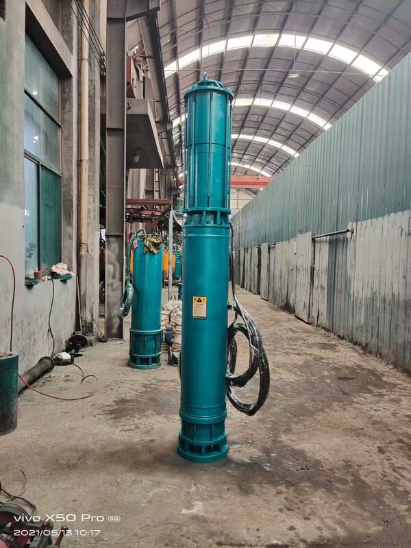 WQD450-35-75KW Bơm chìm nước thải đa tầng hút đáy với lưu lượng 450 m³/h và cột áp 35 m