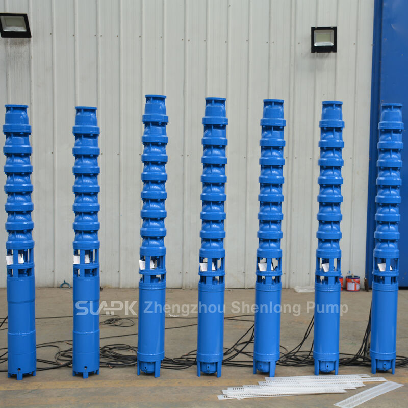200QJ65-90 Máy bơm giếng chìm bằng sắt đúc với dòng chảy 65m3/h và đầu 90m cho các ứng dụng giếng sâu