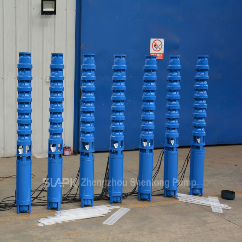 200QJ65-90 Máy bơm giếng chìm bằng sắt đúc với dòng chảy 65m3/h và đầu 90m cho các ứng dụng giếng sâu