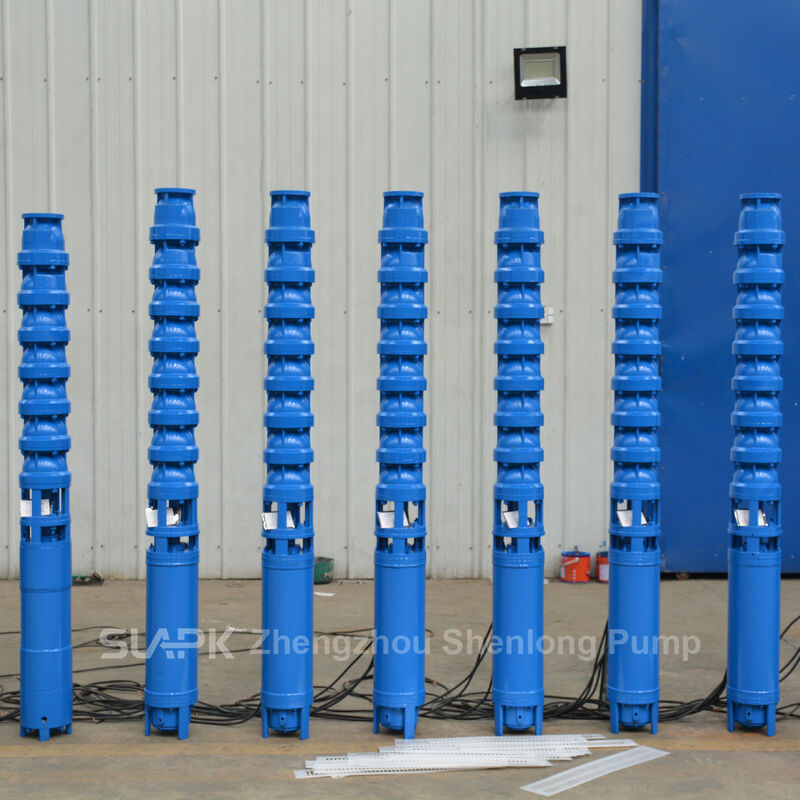 200QJ65-90 Máy bơm giếng chìm bằng sắt đúc với dòng chảy 65m3/h và đầu 90m cho các ứng dụng giếng sâu