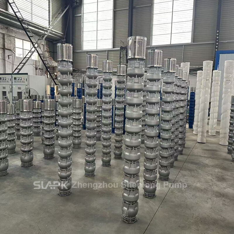 Máy bơm giếng sâu bằng thép không gỉ với động cơ 90 kW và dòng chảy 140 m3/h để truyền nước công suất cao