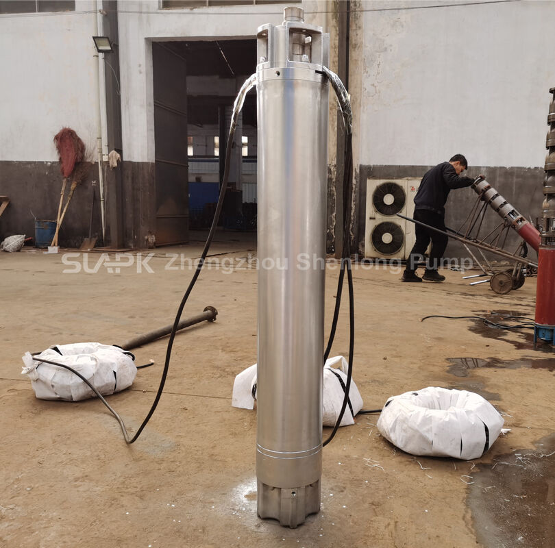 QJH Series 304 thép không gỉ bơm chìm sâu với 150 m đầu và 70 ¢ 230 m3/h dòng chảy