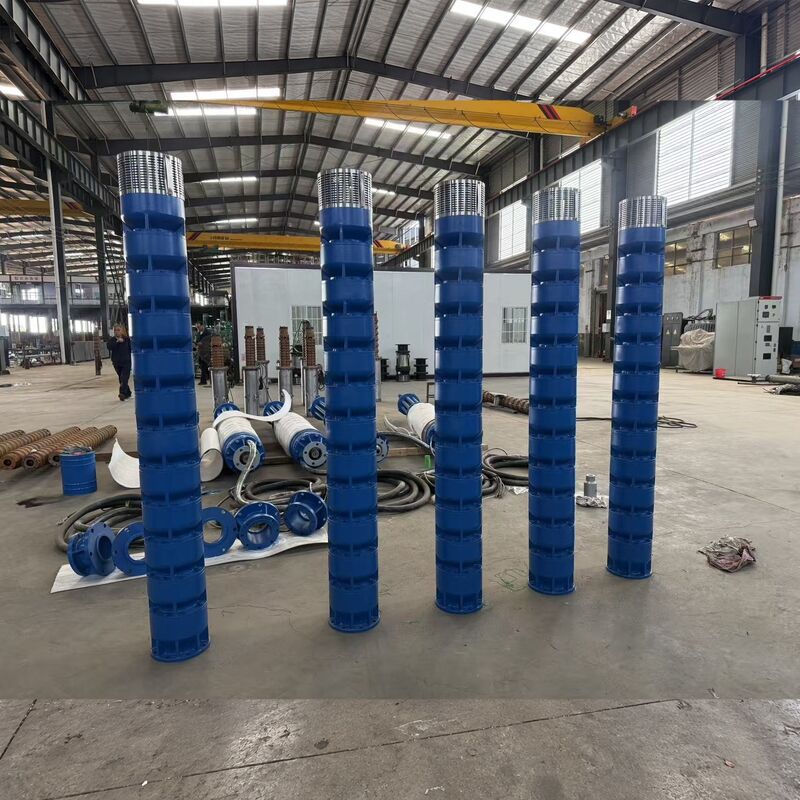 Máy bơm nước ngập nước cao áp 300KW để khử nước mỏ Bauxite với máy đẩy thép không gỉ