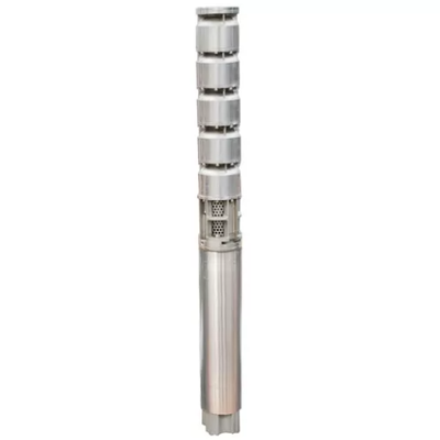 Máy bơm nước biển chìm bằng thép không gỉ với thiết kế đầu cao đa giai đoạn và cấu hình tùy chỉnh