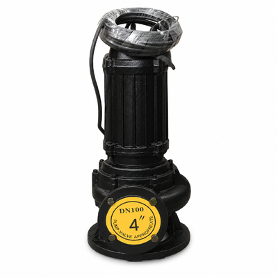 Máy bơm nước thải ngầm 100WQ80-20-7.5kW với dòng chảy 80m3/h, đầu 20m và động cơ 7,5kW để thoát nước thải
