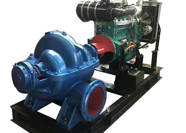 Công suất lớn Bộ phận ly tâm nằm ngang Máy diesel bơm nước
