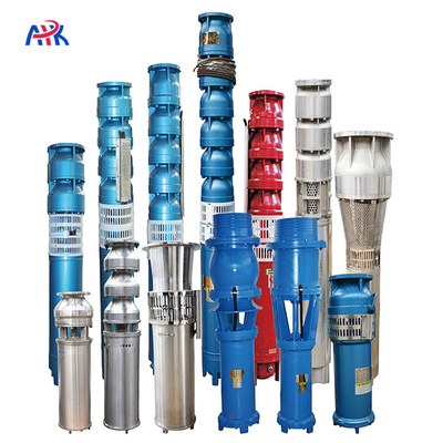 Ống nước thẳng đứng máy bơm chìm màu xanh 137 đầu 150m3/h dòng chảy