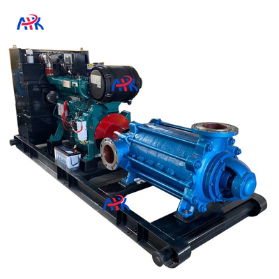 SS316L 280m3/H Bơm nước ly tâm đa giai đoạn gắn trên bề mặt ngang