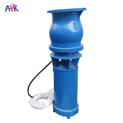 1000m3/h Hộp tôm ngang Lưu lượng lớn Máy bơm ngập nước trục