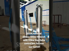 Dầu không gỉ 400v 304 bơm ngập nước uống