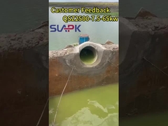 QSZ2500-7.5-65kw, QSZ series axial flow submersible pump khách hàng phản hồi thực tế