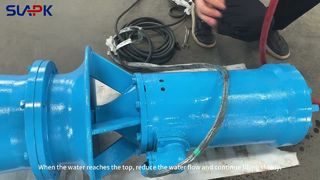 Video phun nước bơm hướng trục